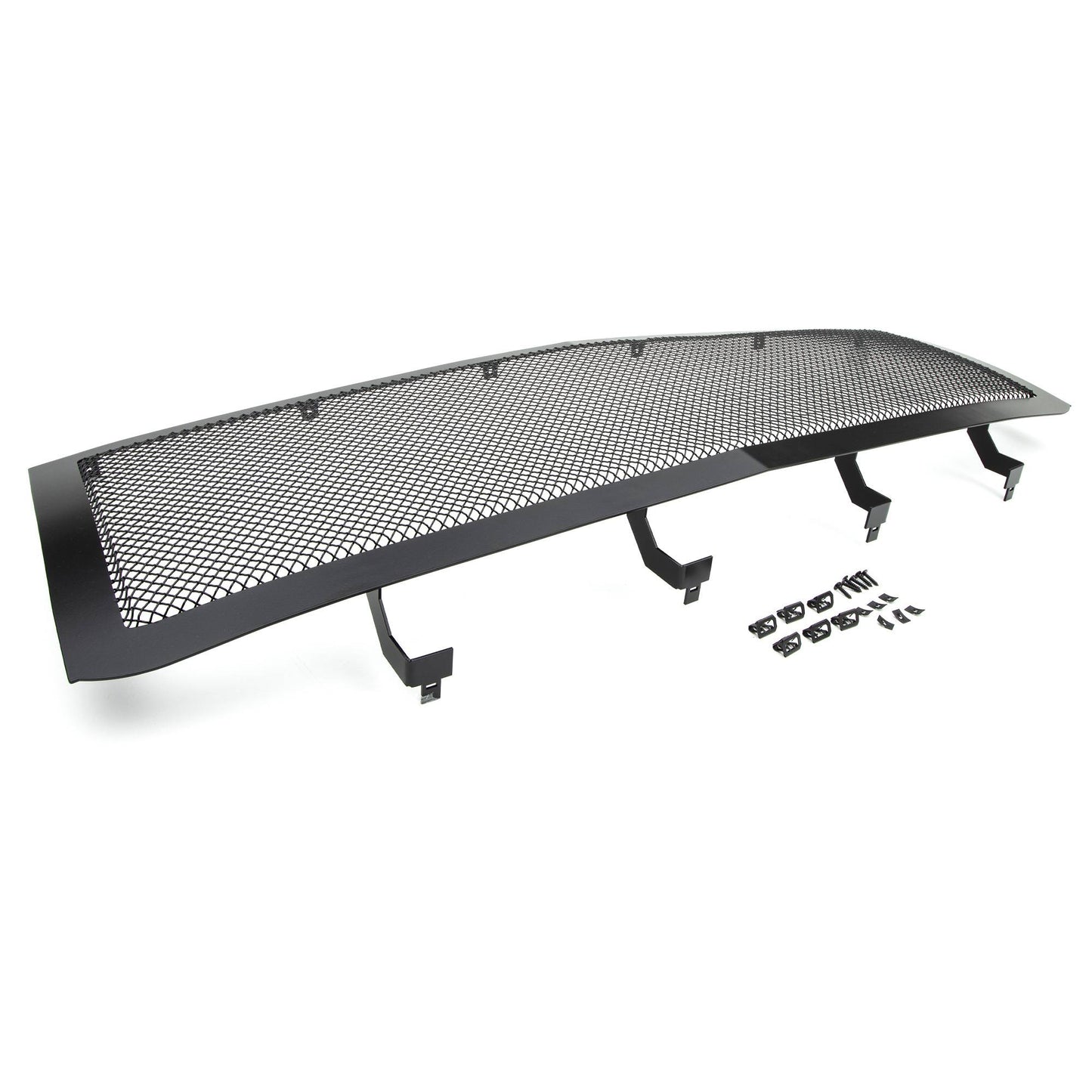 T-REX Grilles 51123 Black Mild Steel Small Mesh Grille Fits 2015-2019 Chevrolet Silverado 2500