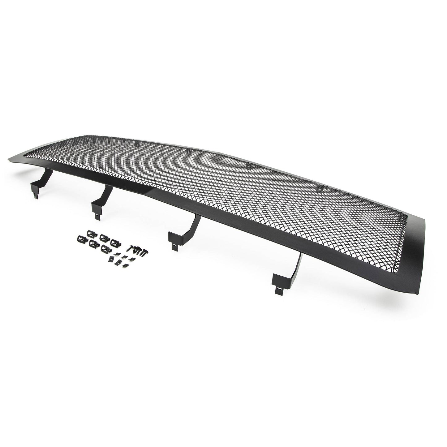 T-REX Grilles 51123 Black Mild Steel Small Mesh Grille Fits 2015-2019 Chevrolet Silverado 2500