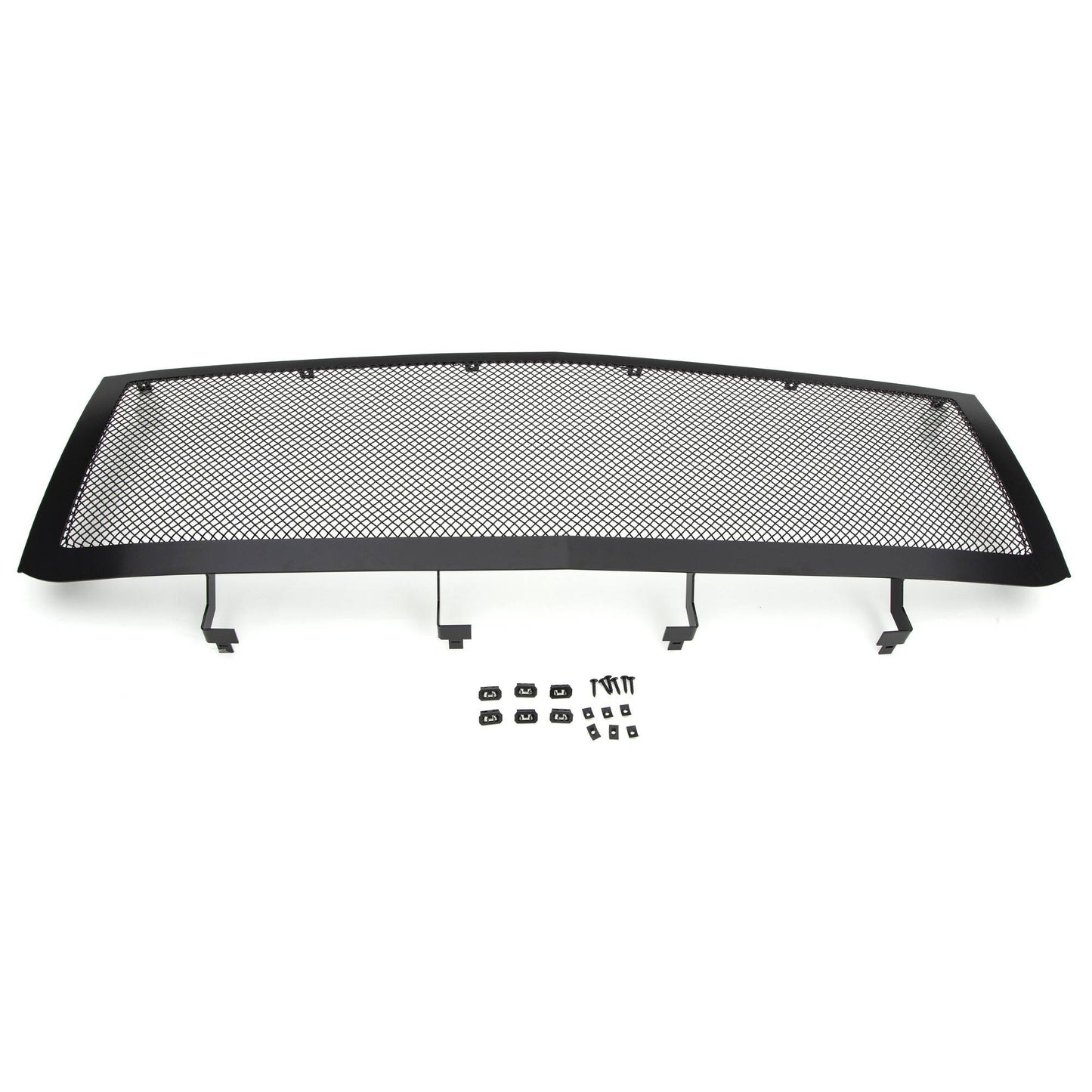 T-REX Grilles 51123 Black Mild Steel Small Mesh Grille Fits 2015-2019 Chevrolet Silverado 2500