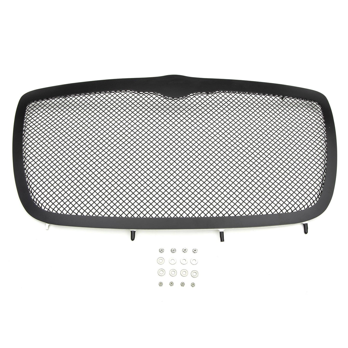 T-REX Grilles 51471 Black Mild Steel Small Mesh Grille Fits 2005-2010 Chrysler 300 300C SRT
