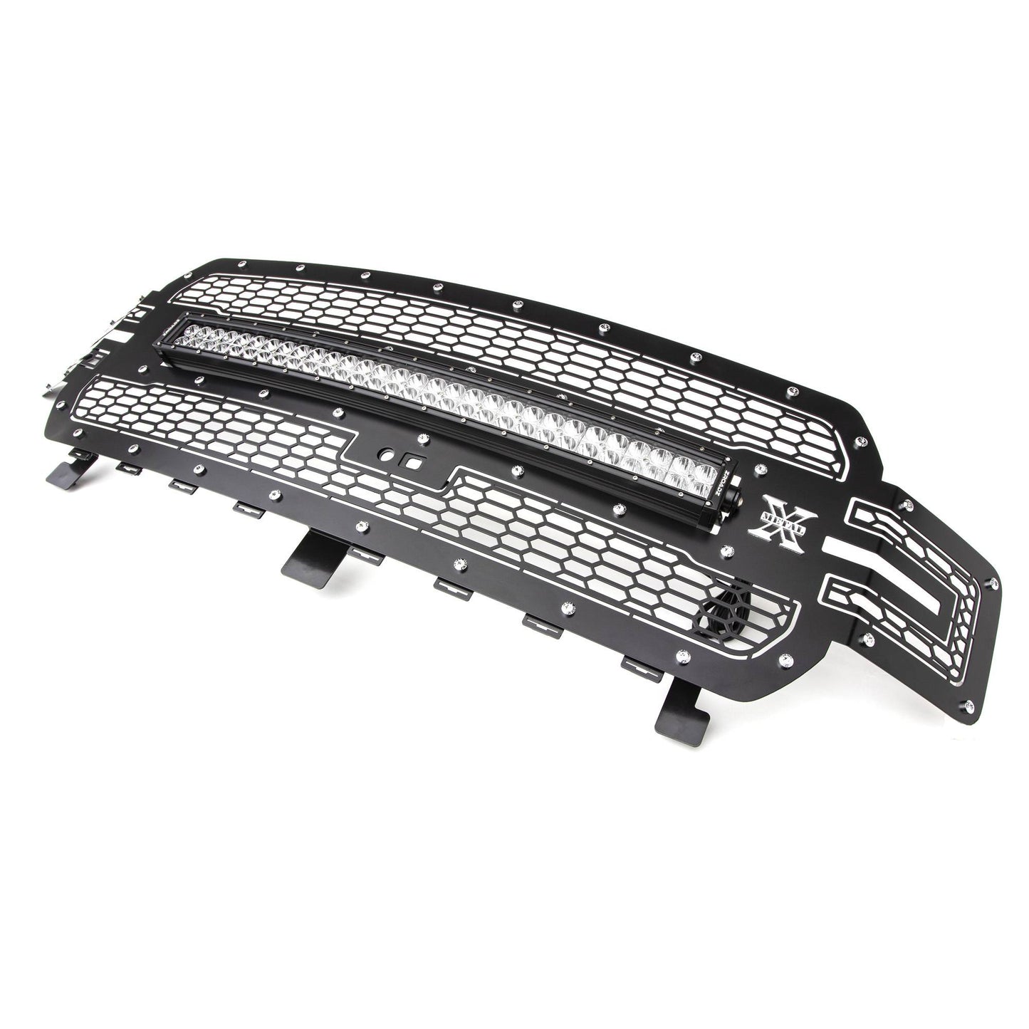 T-REX Grilles 7315751 Black Mild Steel Laser Cut Pattern Grille Fits 2018-2020 Ford F-150