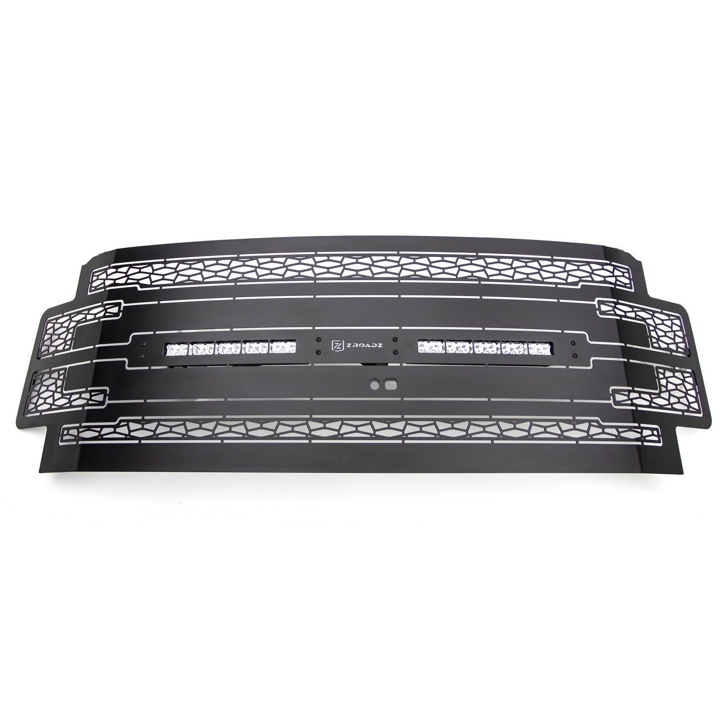 T-REX Grilles Z315371 Black Mild Steel Laser Cut Pattern Grille Fits 2017-2019 Ford F-250 F-350 F-450 F-550