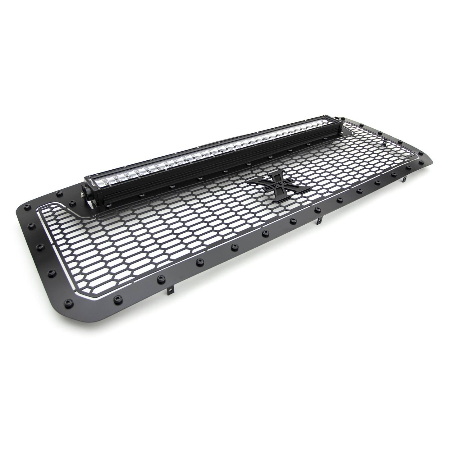 T-REX Grilles 7312111-BR Black Mild Steel Laser Cut Pattern Grille Fits 2015-2019 GMC Sierra 2500 Sierra 3500
