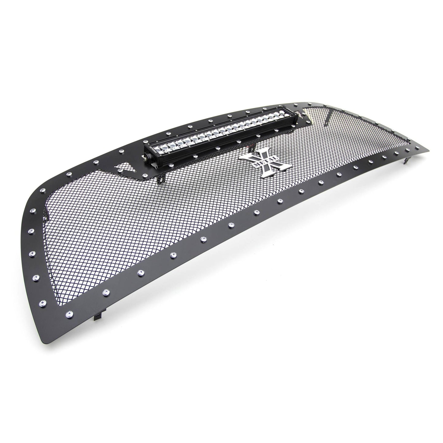 T-REX Grilles 6314531 Black Mild Steel Small Mesh Grille Fits 2010-2012 Ram 2500 3500