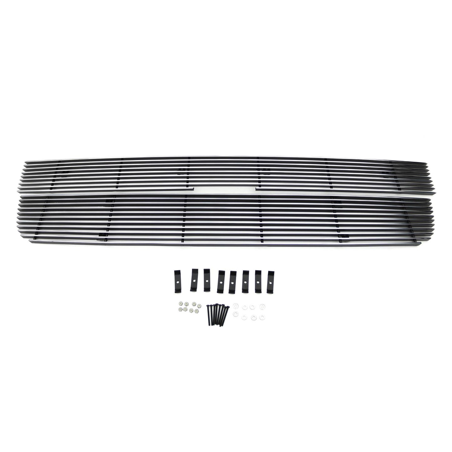T-REX Grilles 21126 Polished Aluminum Horizontal Grille Fits 2003-2023 Chevrolet Express Van