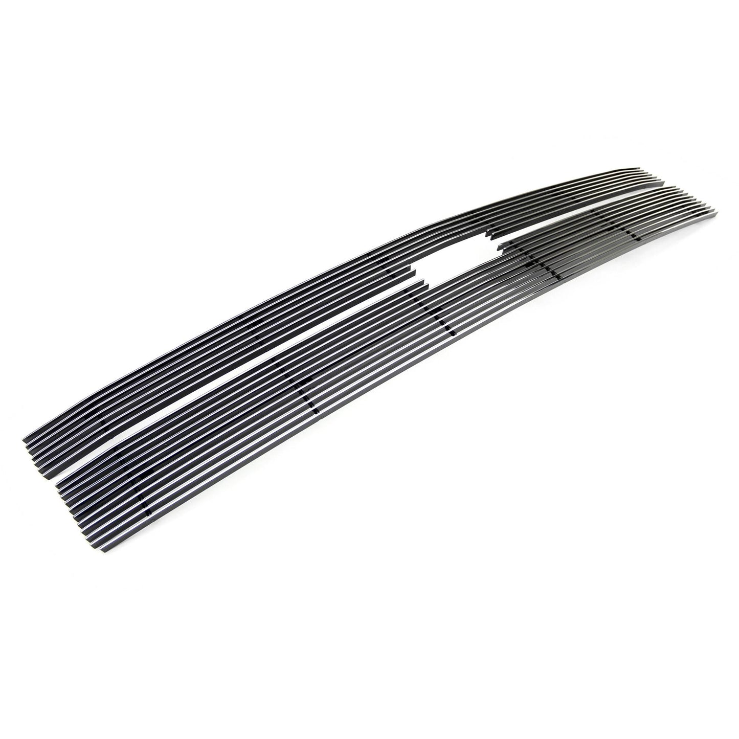T-REX Grilles 21114 Polished Aluminum Horizontal Grille Fits 2011-2014 Chevrolet Silverado 2500 Silverado 3500