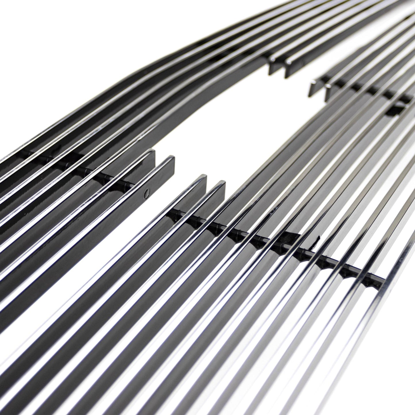 T-REX Grilles 21114 Polished Aluminum Horizontal Grille Fits 2011-2014 Chevrolet Silverado 2500 Silverado 3500