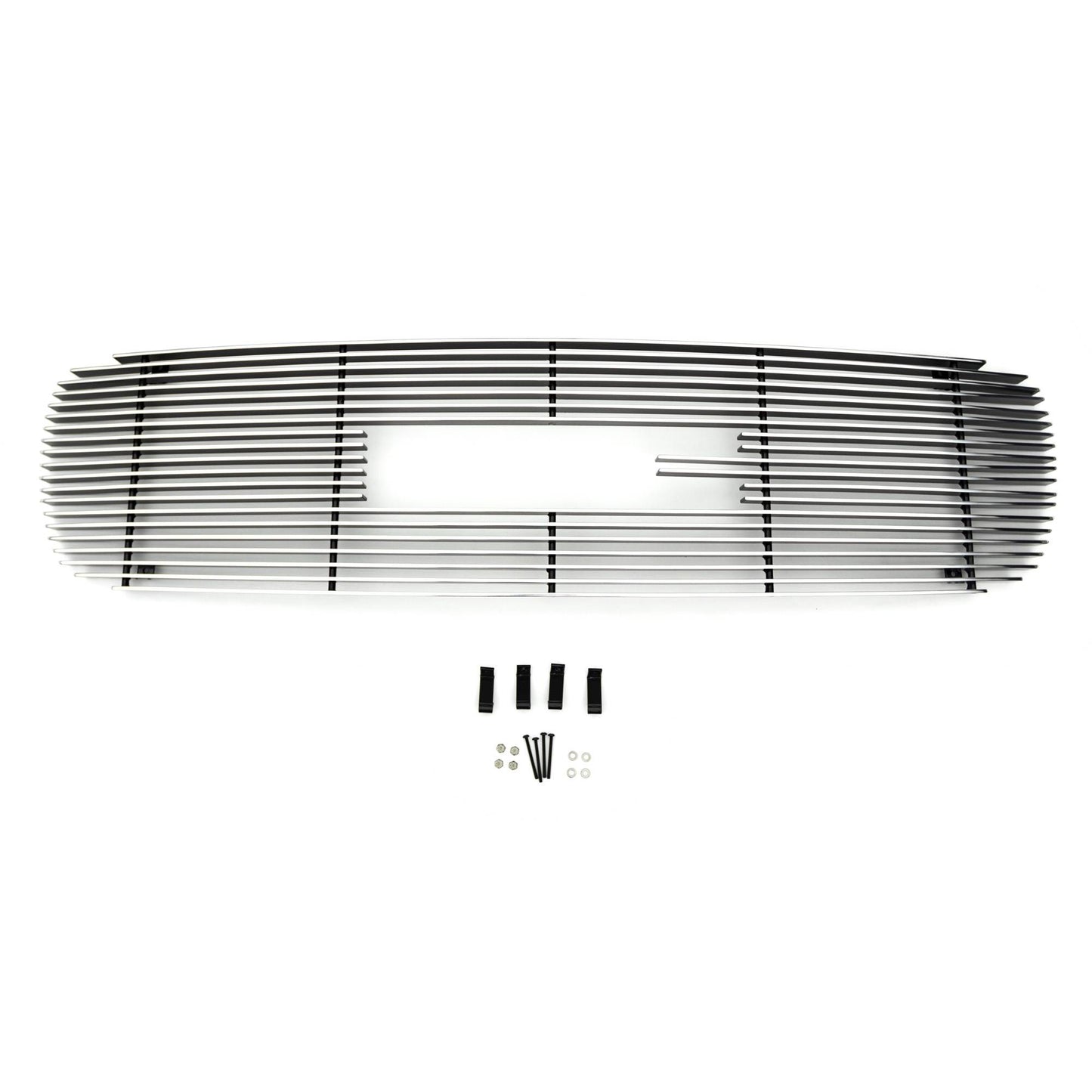 T-REX Grilles 21175 Polished Aluminum Horizontal Grille Fits 1999-2002 GMC Sierra 1500 Sierra 2500 Sierra 3500