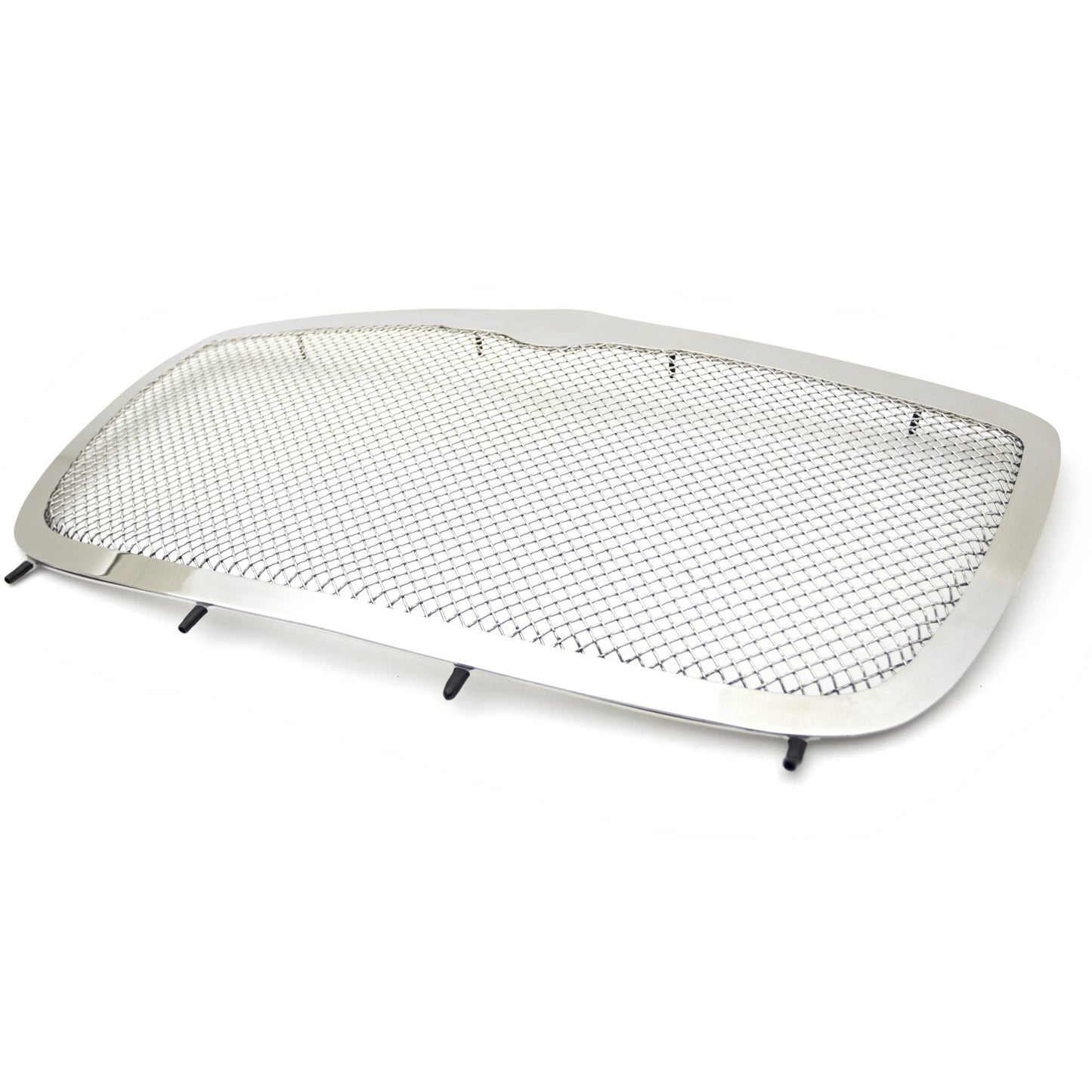 T-REX Grilles 54471 Polished Stainless Steel Small Mesh Grille Fits 2005-2010 Chrysler 300 300C SRT