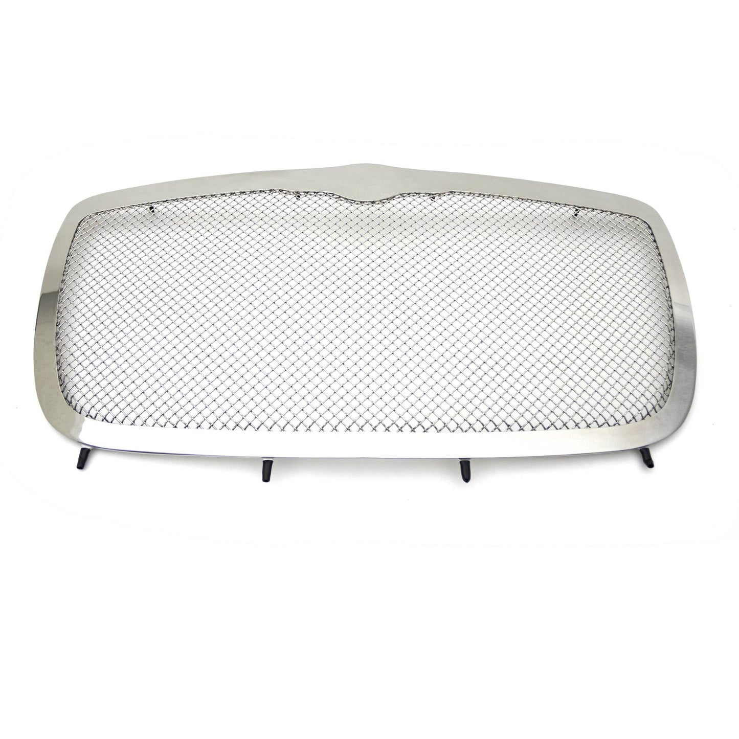 T-REX Grilles 54471 Polished Stainless Steel Small Mesh Grille Fits 2005-2010 Chrysler 300 300C SRT