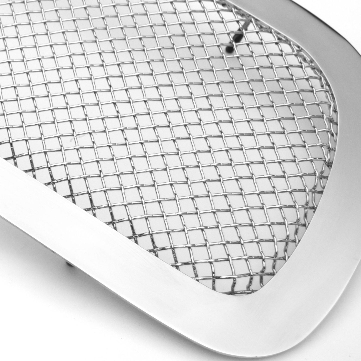 T-REX Grilles 54175 Polished Stainless Steel Small Mesh Grille Fits 1999-2002 GMC Sierra 1500 Sierra 2500 Sierra 3500