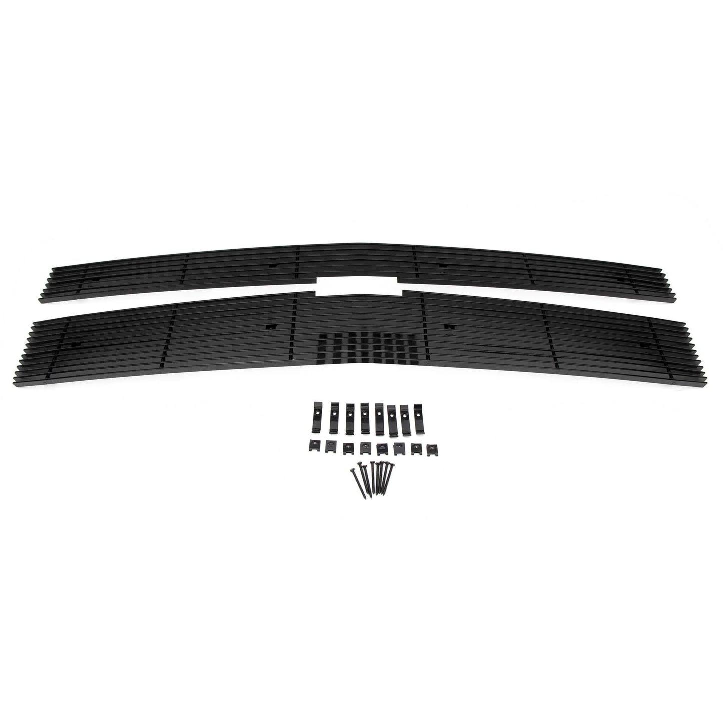T-REX Grilles 21117B Black Aluminum Horizontal Grille Fits 2014-2015 Chevrolet Silverado 1500 LT Silverado 1500 LTZ