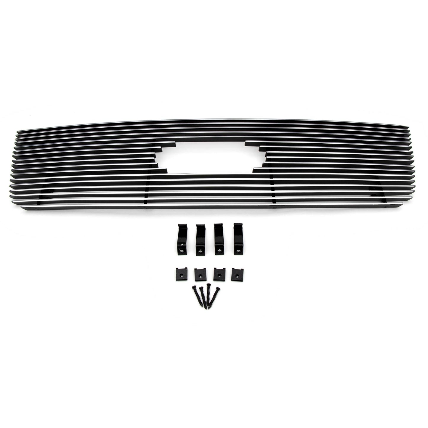 T-REX Grilles 21662 Polished Aluminum Horizontal Grille Fits 2006-2010 Ford Explorer Sport Trac Explorer Eddie Bauer