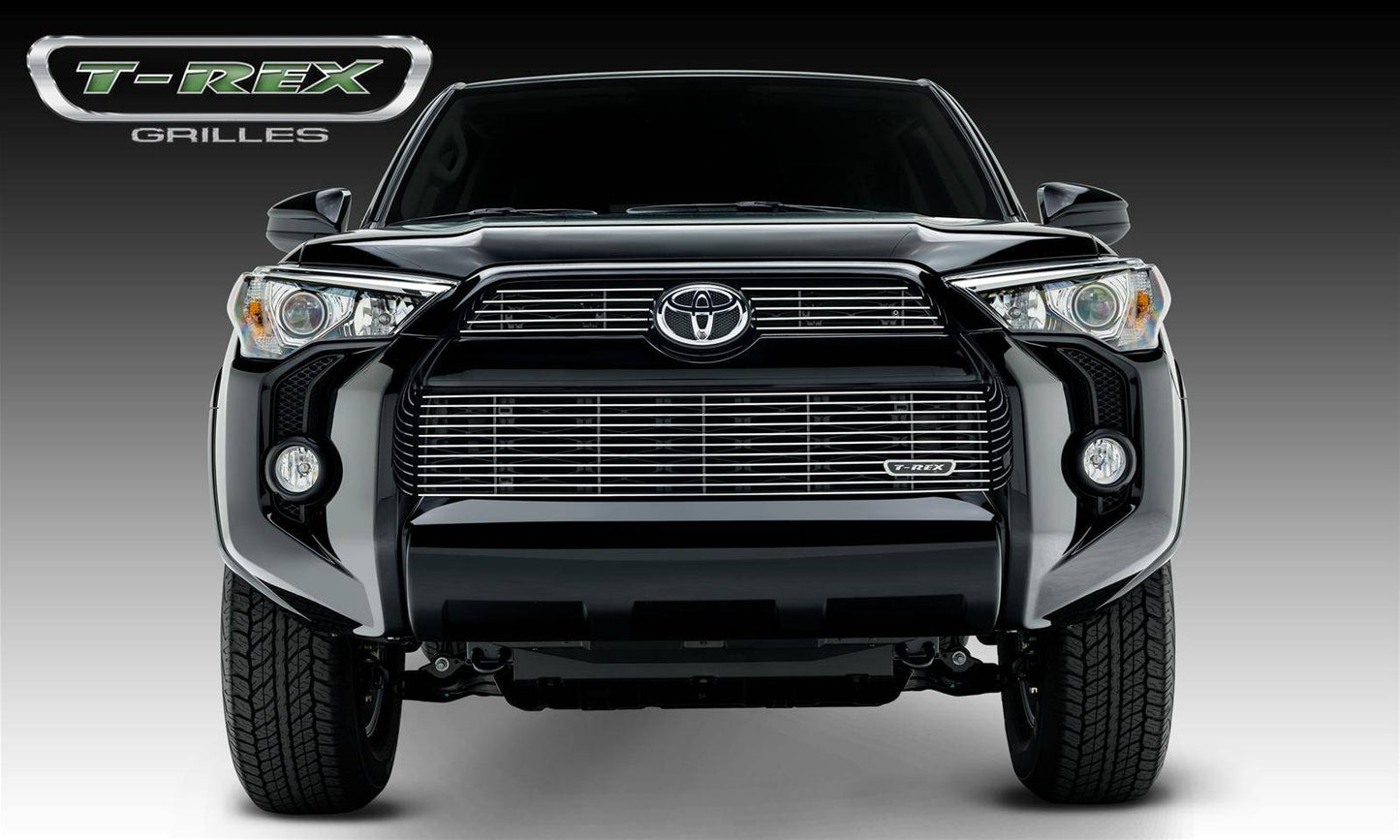 T-REX Grilles 21949 Polished Aluminum Horizontal Grille Fits 2014-2019 Toyota 4Runner