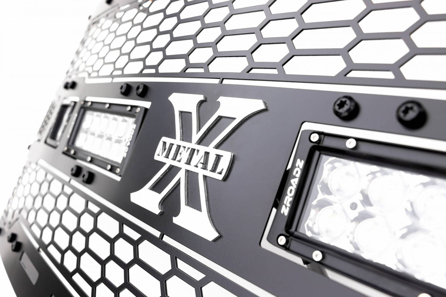 T-REX Grilles 7315571-BR Black Mild Steel Laser Cut Pattern Grille Fits 2020-2022 Ford SuperDuty F-250/F-350/F-450/F-550