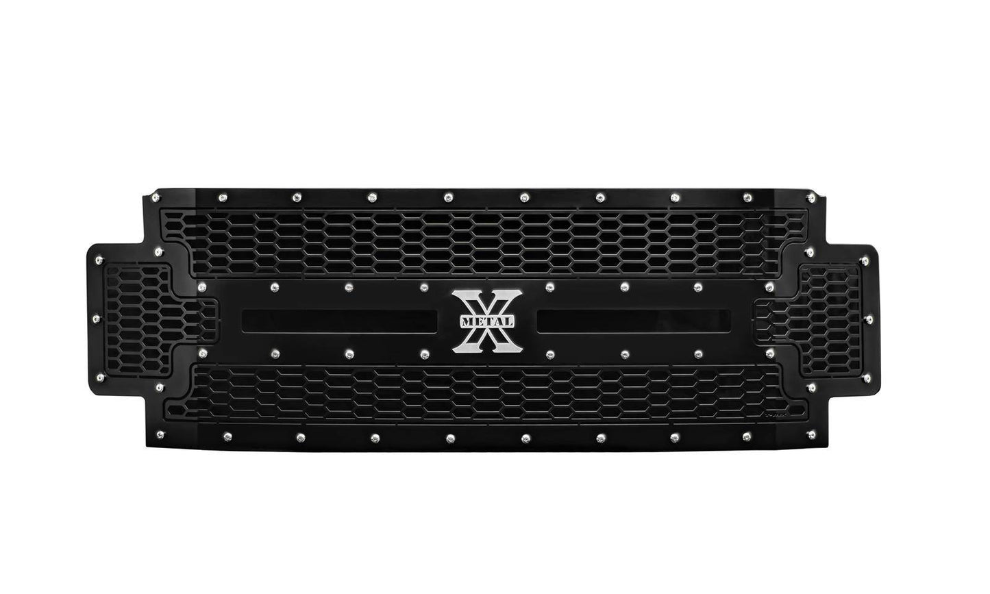 T-REX Grilles 7715471 Black Mild Steel Laser Cut Pattern Grille Fits 2017-2019 Ford F-250 F-350 F-450 F-550