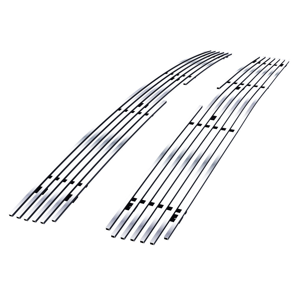 APS GR03FEG74S Main Upper Stainless Steel Billet Grille Fits 2007-2010 Chevy Silverado 3500 HD