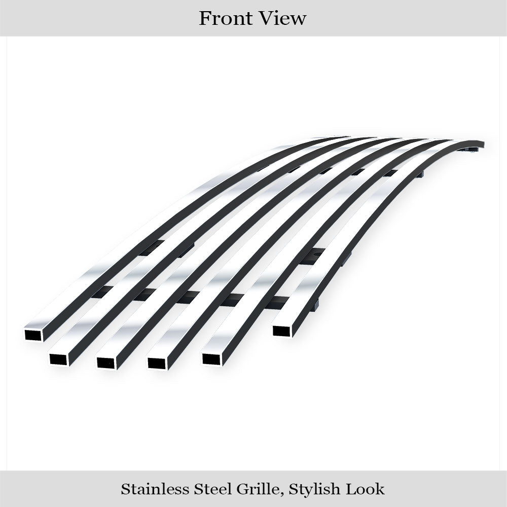 APS GR03FFH32S Lower Bumper Stainless Steel Billet Grille Fits 2011-2014 Chevy Silverado 2500 HD