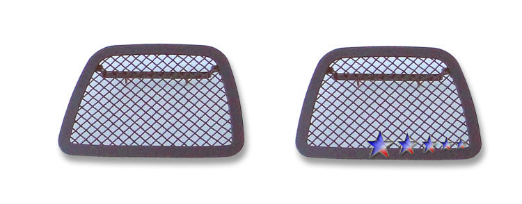 APS GR03GFD67H Tow Hook Black Wire Mesh Grille Fits 2007-2014 Chevy Avalanche