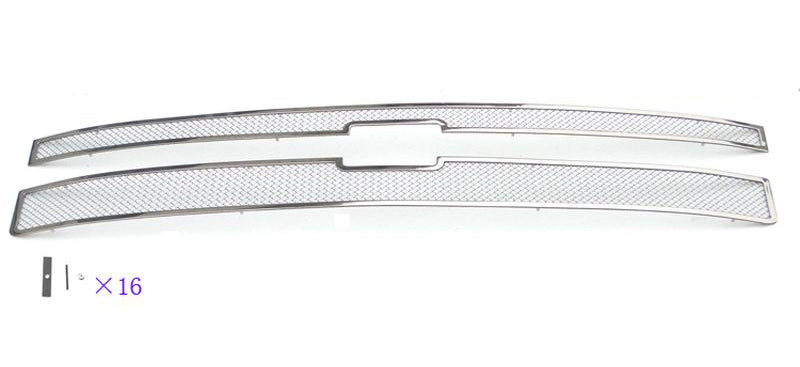 APS GR03GFH31T Main Upper Mesh Grille Fits 2011-2014 Chevy Silverado 2500 HD