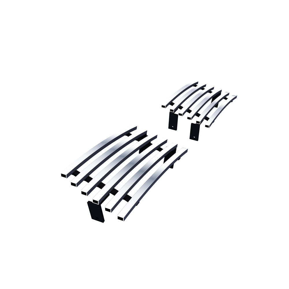 APS GR03HEC05S Lower Bumper Stainless Steel Billet Grille Fits 2003-2006 Chevy Silverado 1500