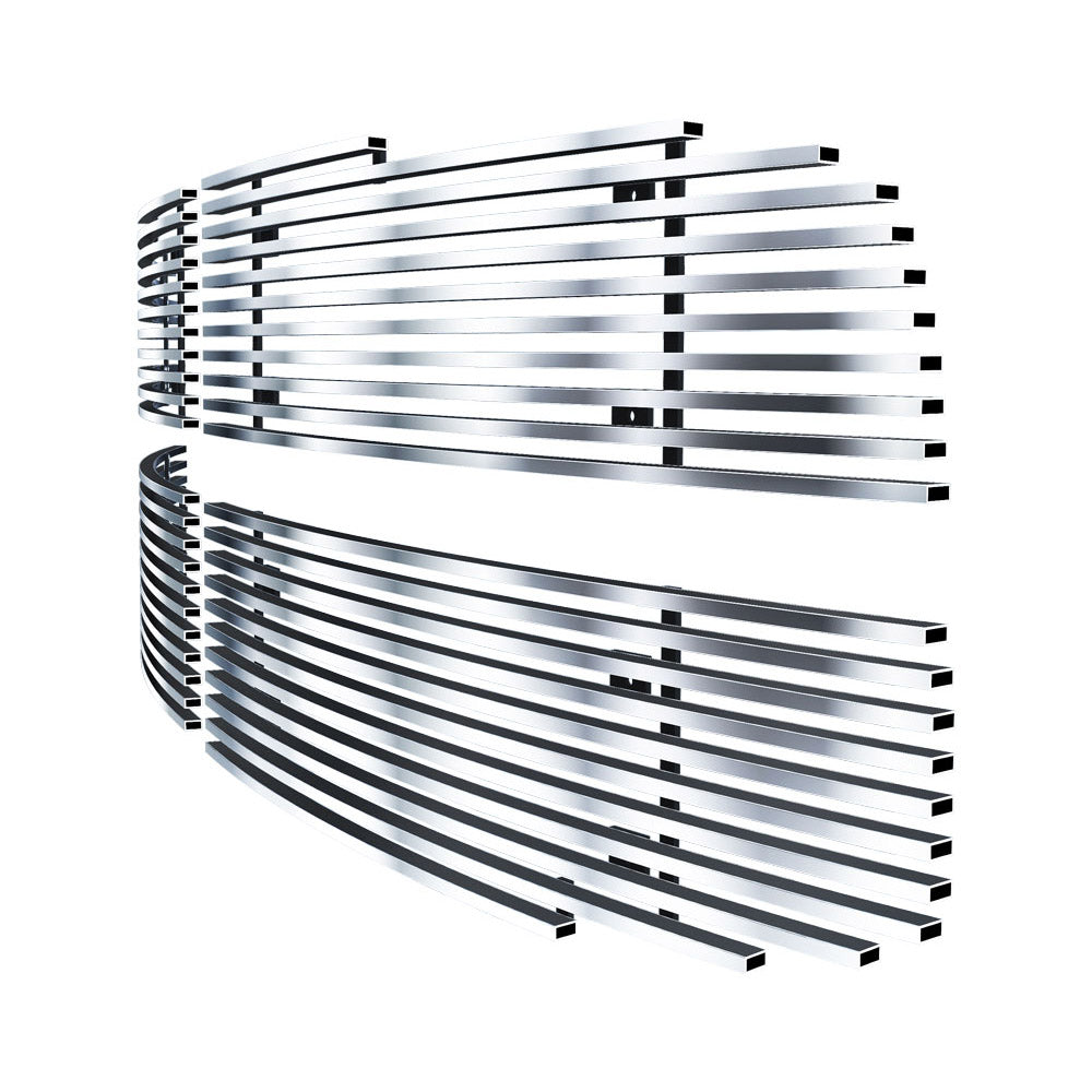 APS GR04FEG19S Main Upper Stainless Steel Billet Grille Fits 2006-2008 Dodge Ram 1500