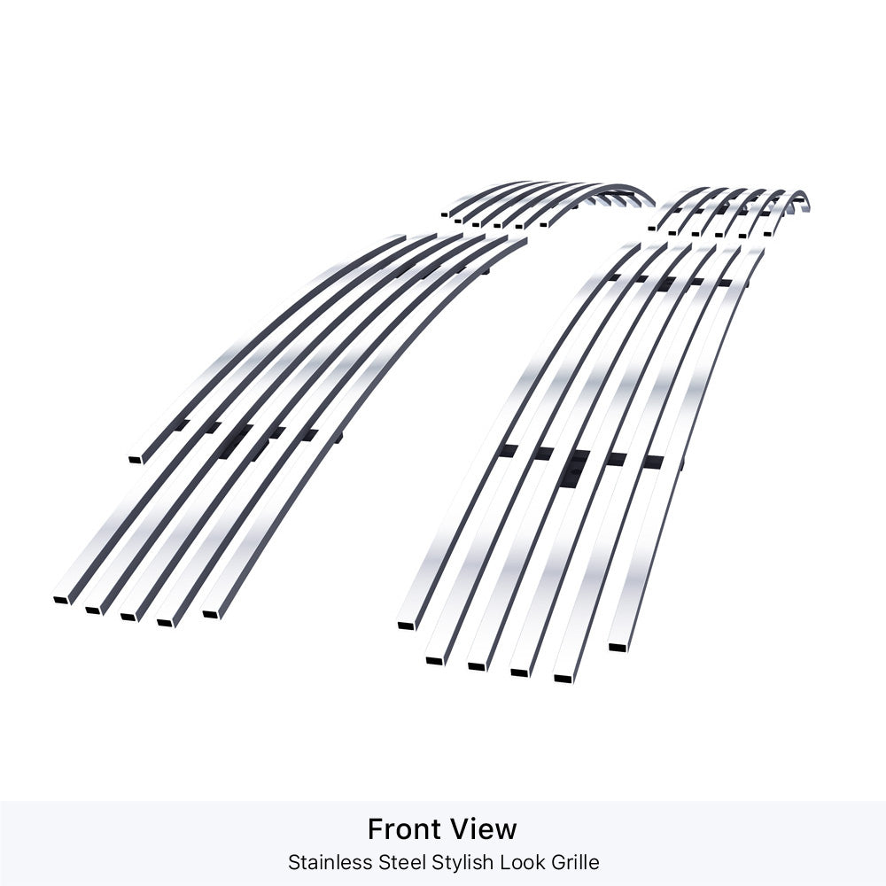 APS GR04FEG21S Main Upper Stainless Steel Billet Grille Fits 1994-2001 Dodge Ram