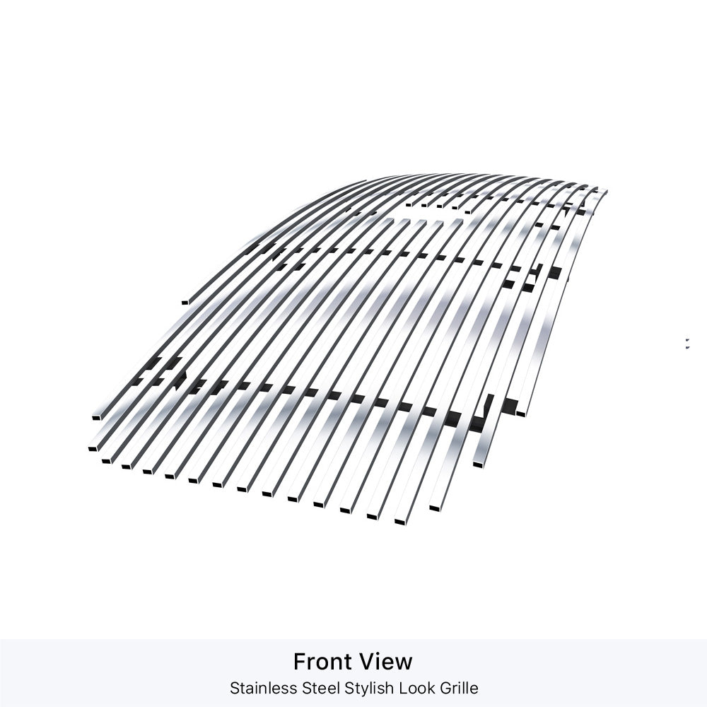 APS GR04FEG87S Main Upper Stainless Steel Billet Grille Fits 2006-2008 Dodge Ram 1500