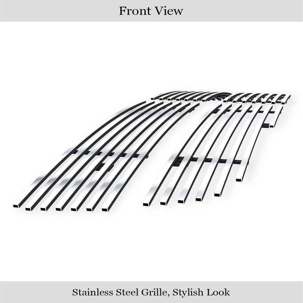 APS GR04FFF13S Main Upper Stainless Steel Billet Grille Fits 2009-2012 Dodge Ram 1500