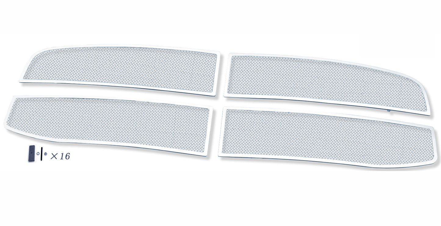 APS GR04GEG19T Main Upper Mesh Grille Fits 2006-2008 Dodge Ram 1500