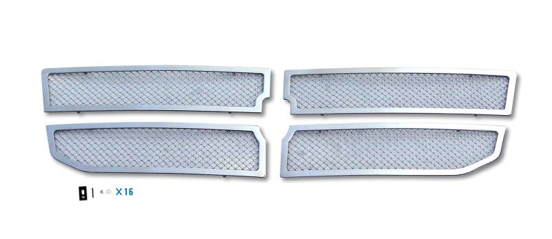 APS GR04GFF11T Main Upper Mesh Grille Fits 2008-2011 Dodge Dakota