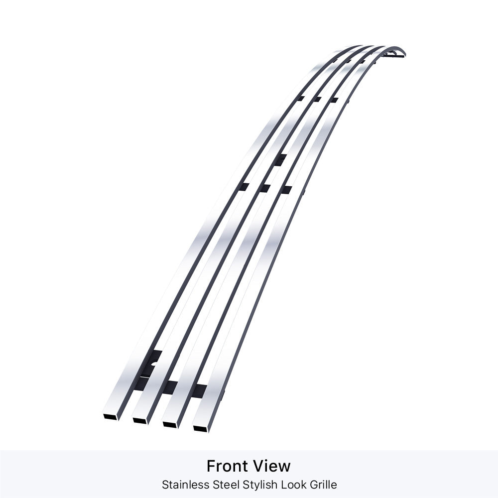 APS GR04HEC19S Lower Bumper Stainless Steel Billet Grille Fits 2006-2008 Dodge Ram 1500