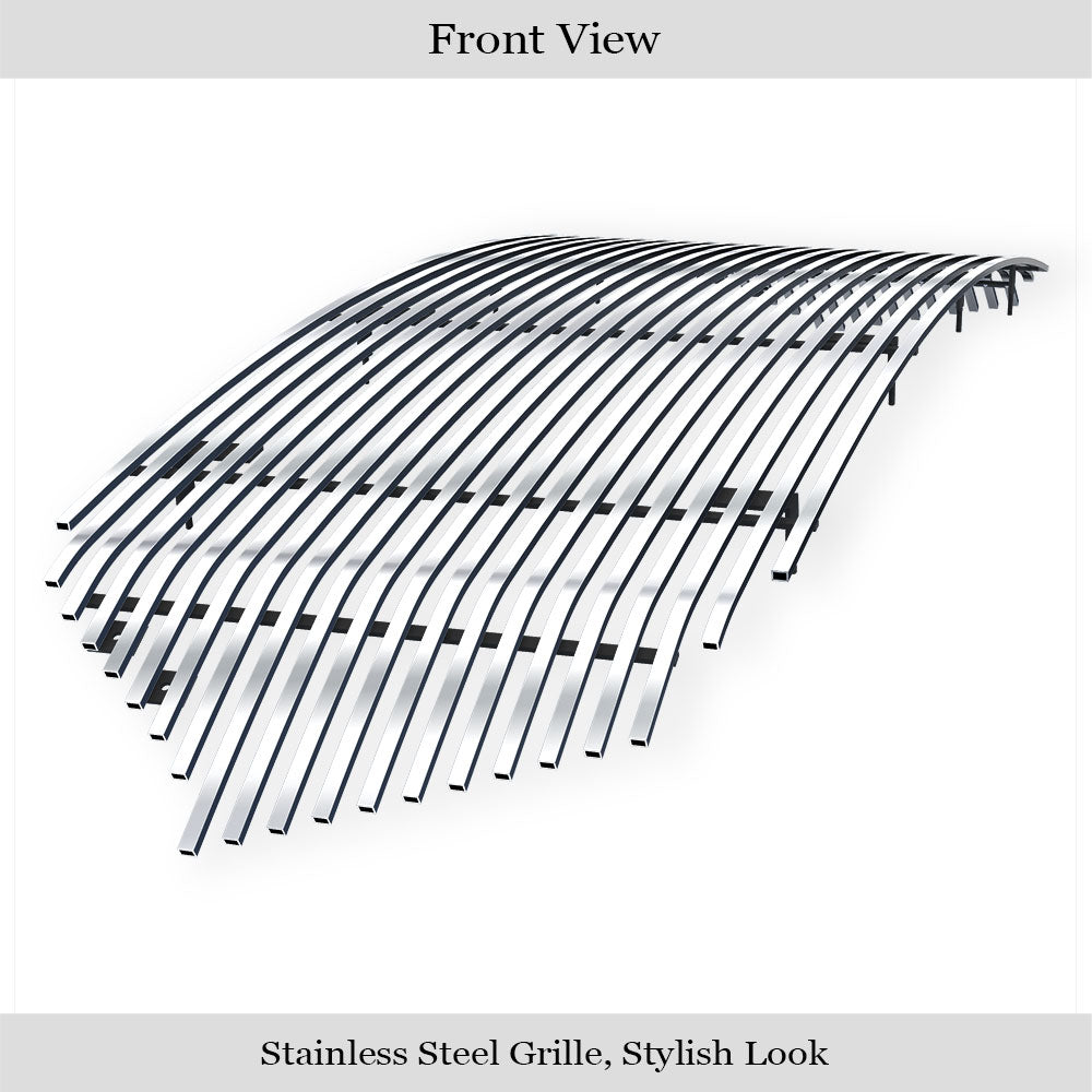 APS GR04HEE40S Main Upper Stainless Steel Billet Grille Fits 2019-2023 Ram 1500