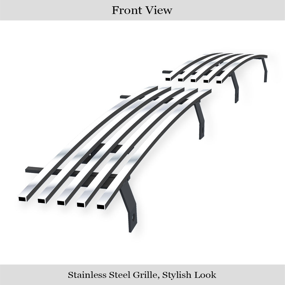 APS GR04HEJ35S Lower Bumper Stainless Steel Billet Grille Fits 1994-2001 Dodge Ram