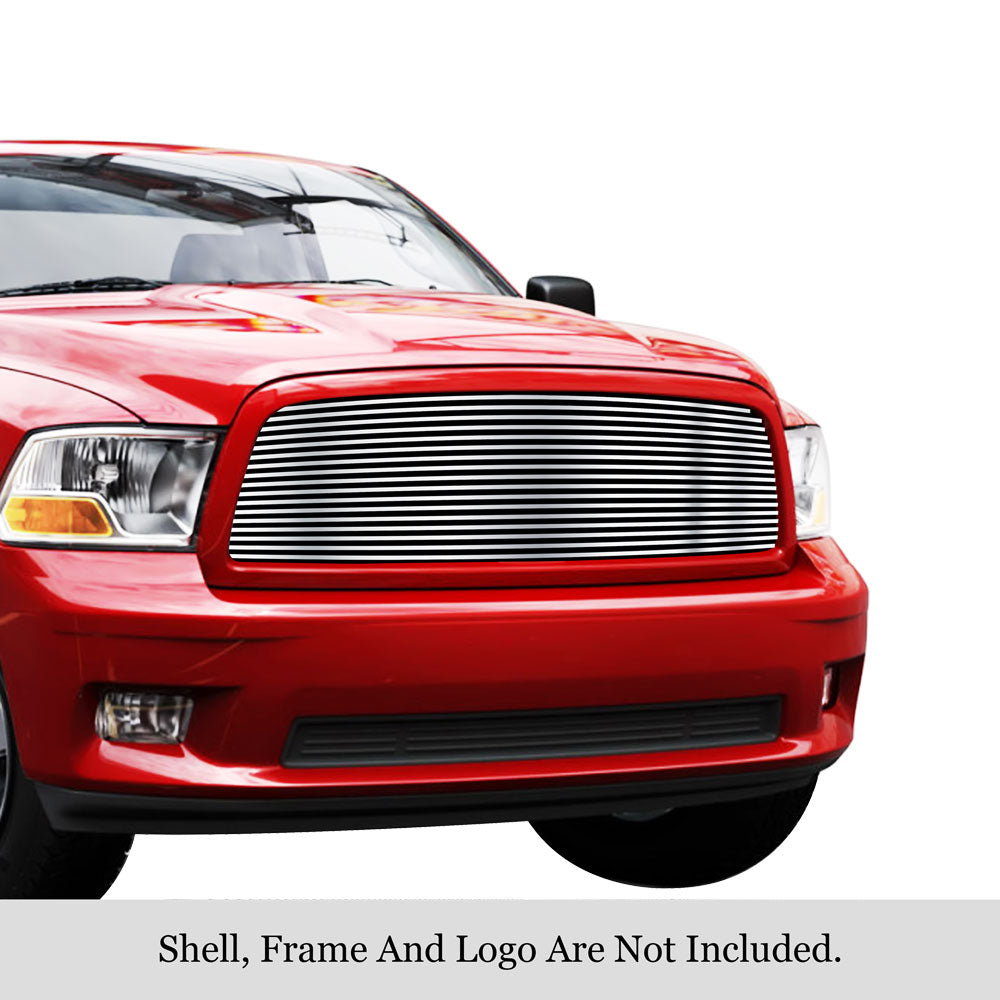 APS GR04HFG32S Main Upper Stainless Steel Billet Grille Fits 2009-2010 Dodge Ram 1500
