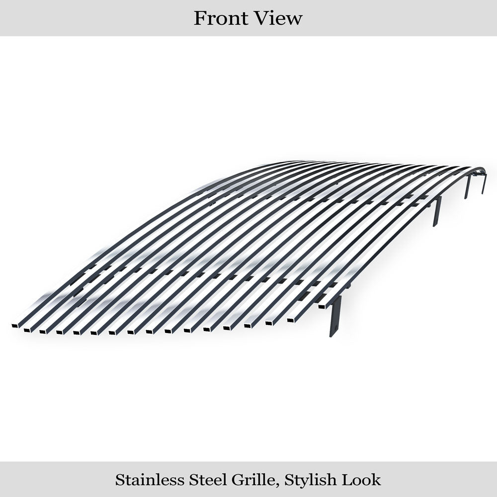 APS GR04HFG32S Main Upper Stainless Steel Billet Grille Fits 2009-2010 Dodge Ram 1500