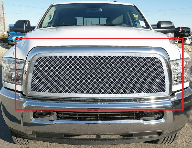 APS GR04LFC30S Main Upper Rivet Grille Fits 2013-2018 Ram 2500