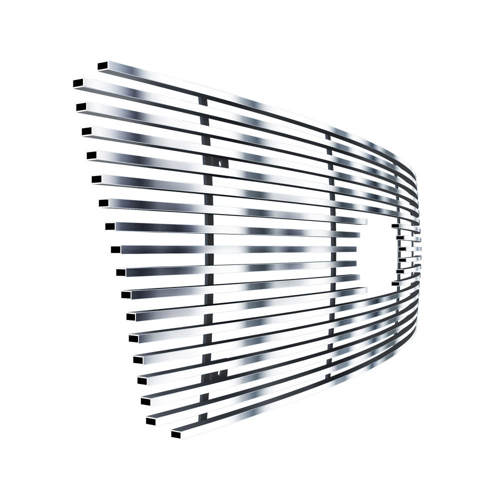 APS GR06FEG27S Main Upper Stainless Steel Billet Grille Fits 2004-2008 Ford F-150