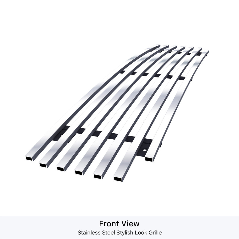 APS GR06FFB34S Lower Bumper Stainless Steel Billet Grille Fits 2021-2023 Ford F-150