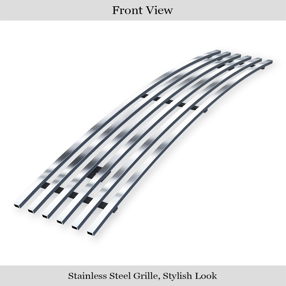 APS GR06FFD01S Lower Bumper Stainless Steel Billet Grille Fits 2018-2020 Ford F-150