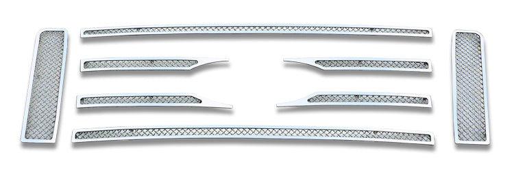 APS GR06GFF06T Main Upper Mesh Grille Fits 2009-2012 Ford F-150