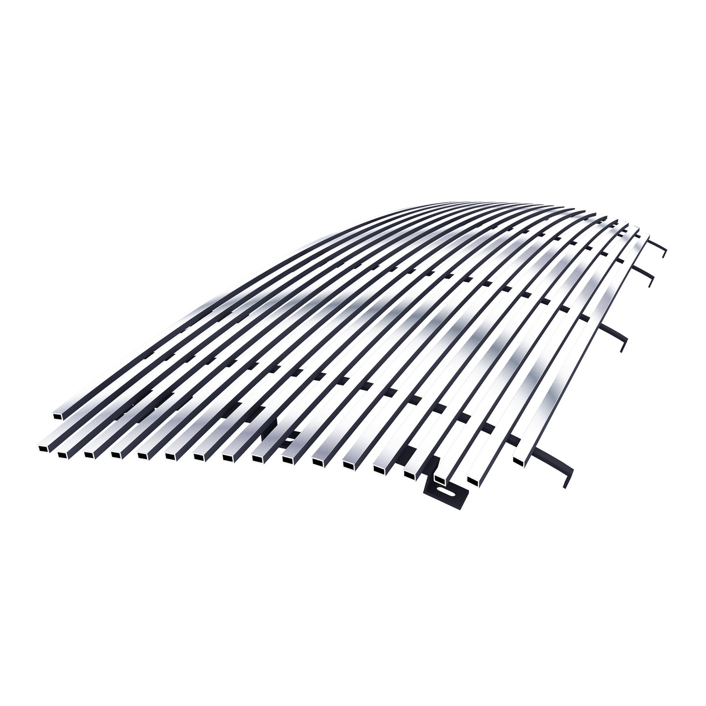APS GR06HEB60S Main Upper Stainless Steel Billet Grille Fits 2004-2008 Ford F-150