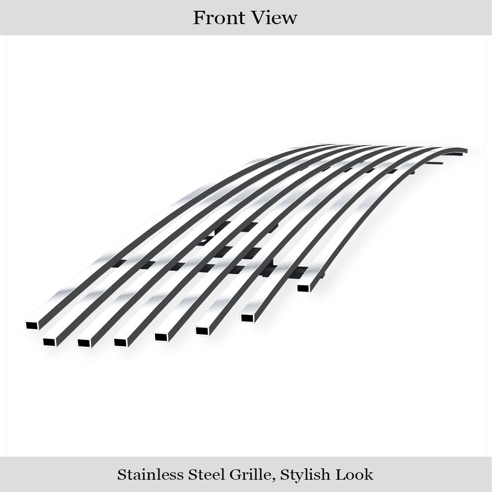 APS GR06HEC84S Lower Bumper Stainless Steel Billet Grille Fits 1999-2003 Ford F-150