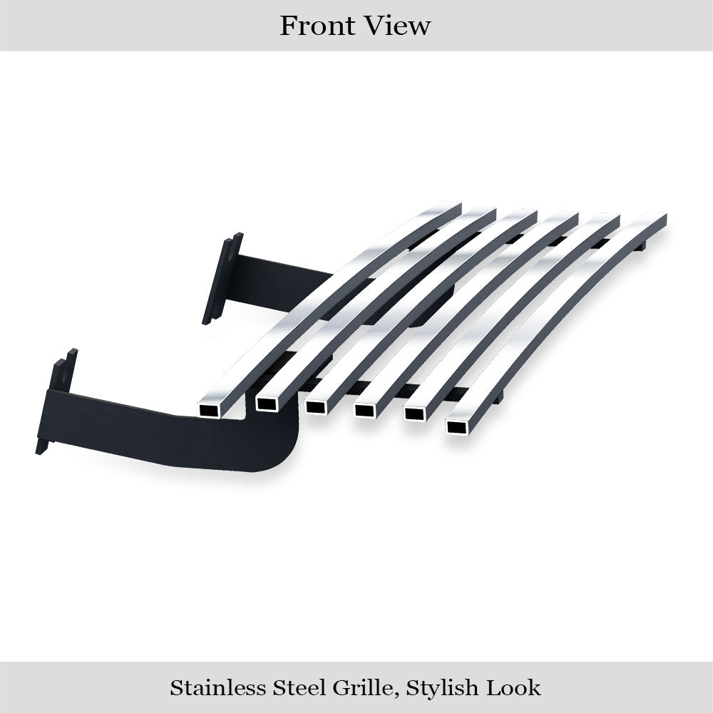 APS GR06HEC98S Lower Bumper Stainless Steel Billet Grille Fits 1999-2004 Ford F-250 SD