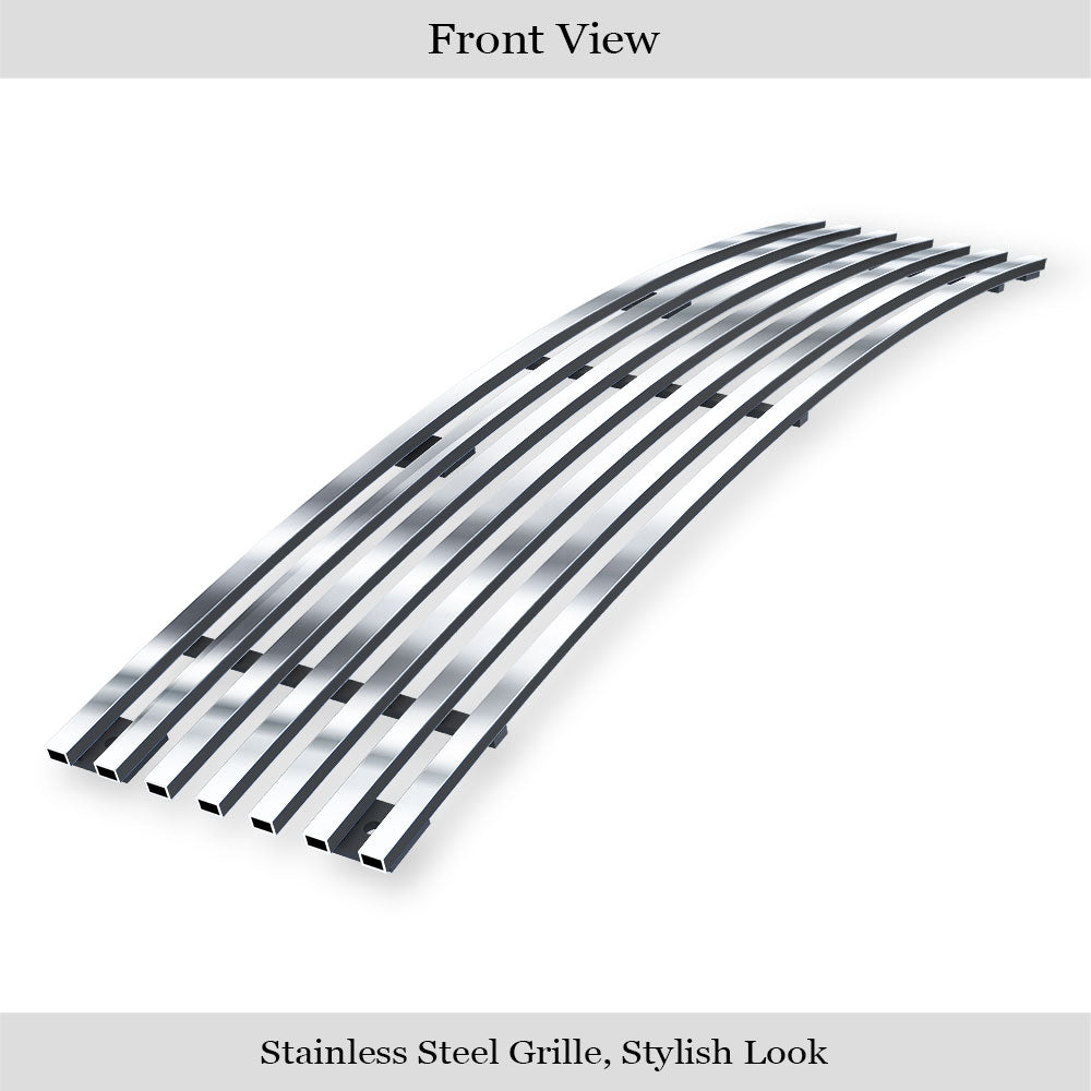 APS GR06HFC99S Lower Bumper Stainless Steel Billet Grille Fits 2017-2019 Ford F-250