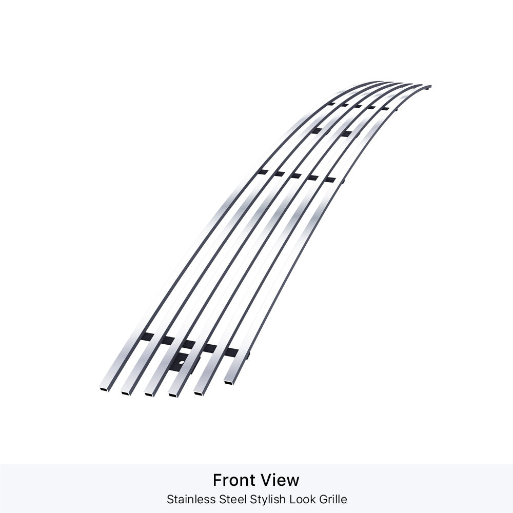 APS GR07FFD95S Lower Bumper Stainless Steel Billet Grille Fits 2007-2013 GMC Sierra 1500