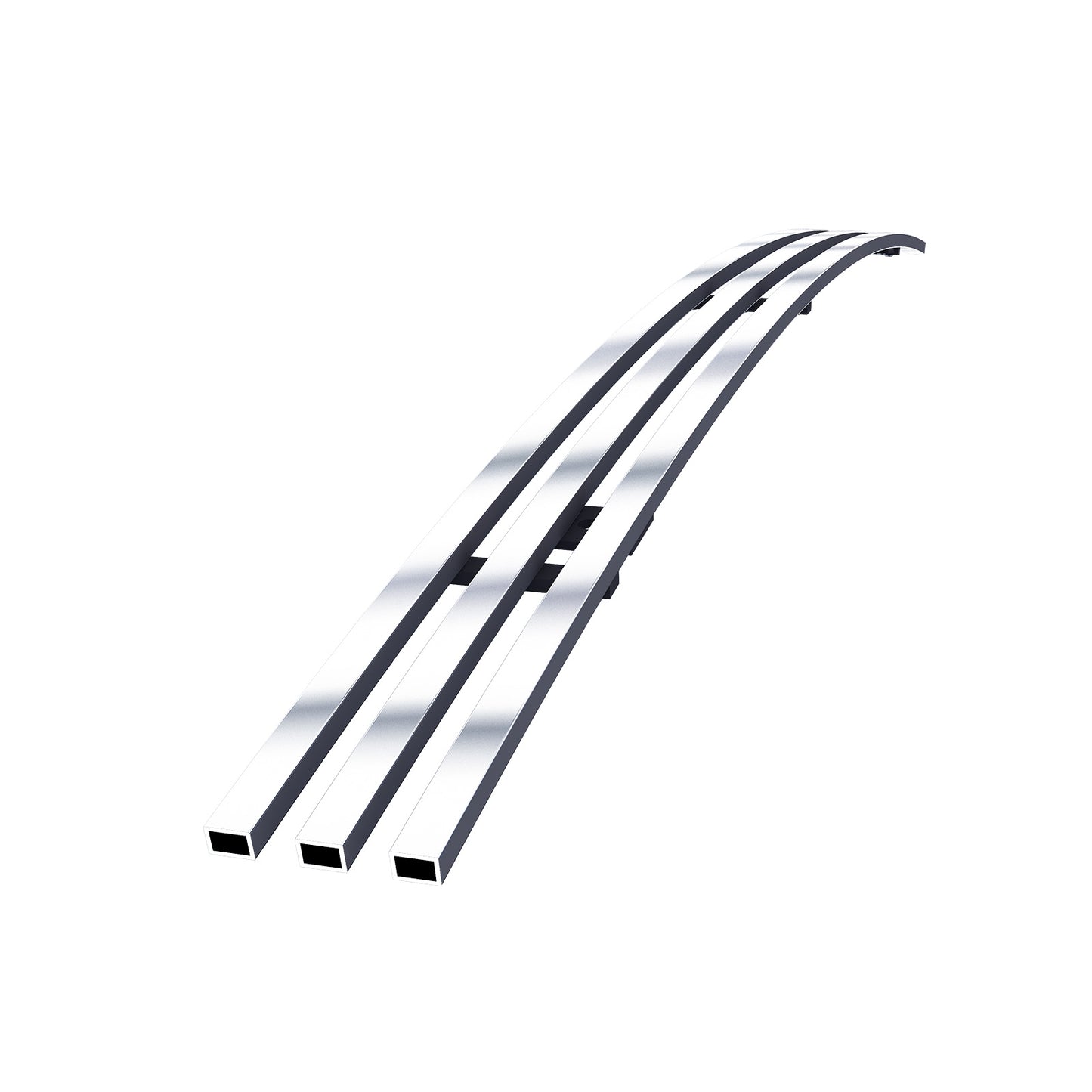 APS GR07FFE70S Top Bumper Stainless Steel Billet Grille Fits 2007-2013 GMC Sierra 1500