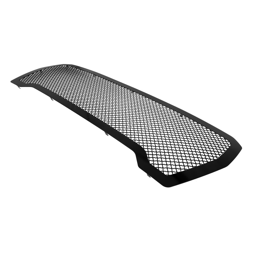 APS GR07GEF22K Main Upper Black Wire Mesh Grille Fits 2019-2021 GMC Sierra 1500