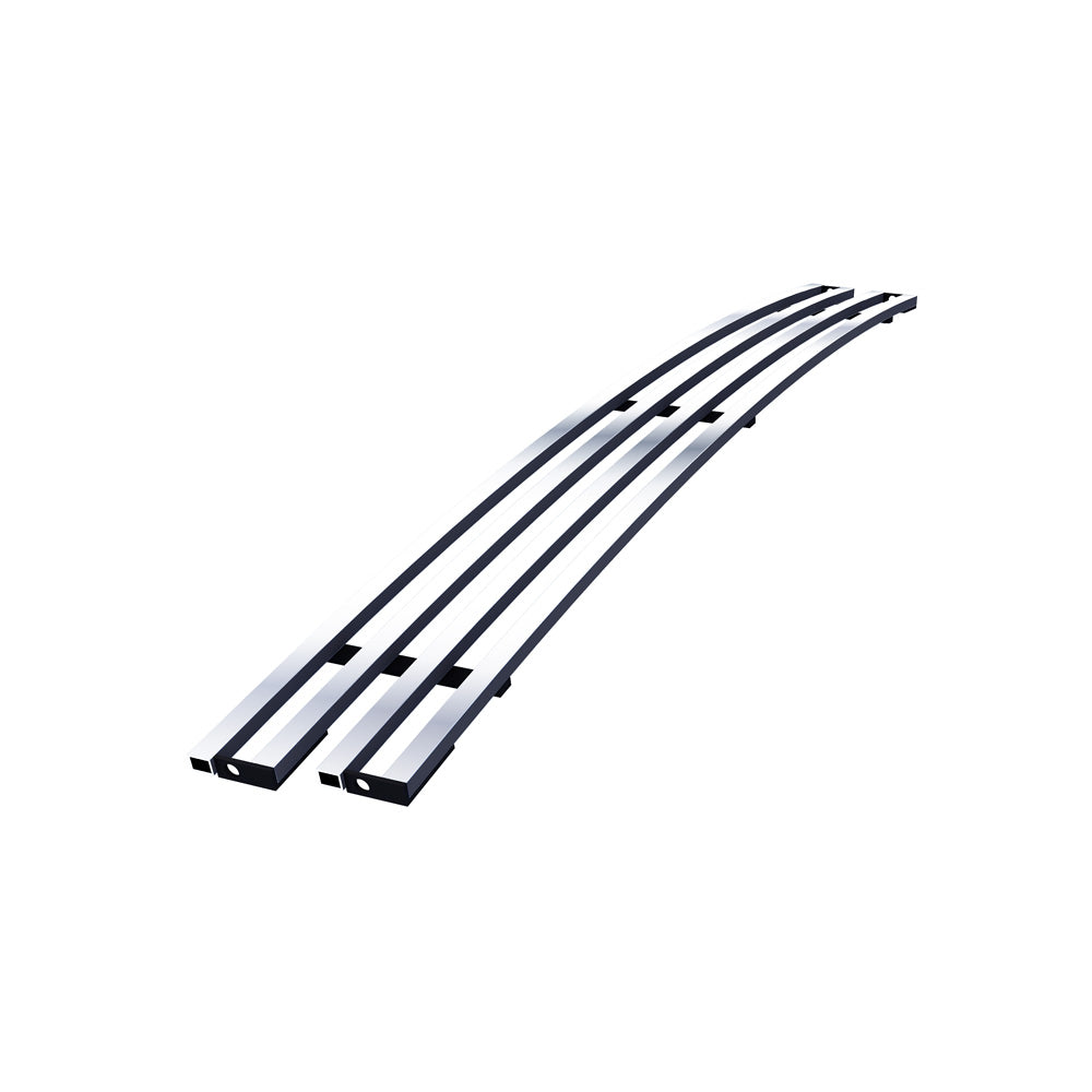 APS GR07HED73S Lower Bumper Stainless Steel Billet Grille Fits 2003-2006 GMC Sierra 1500
