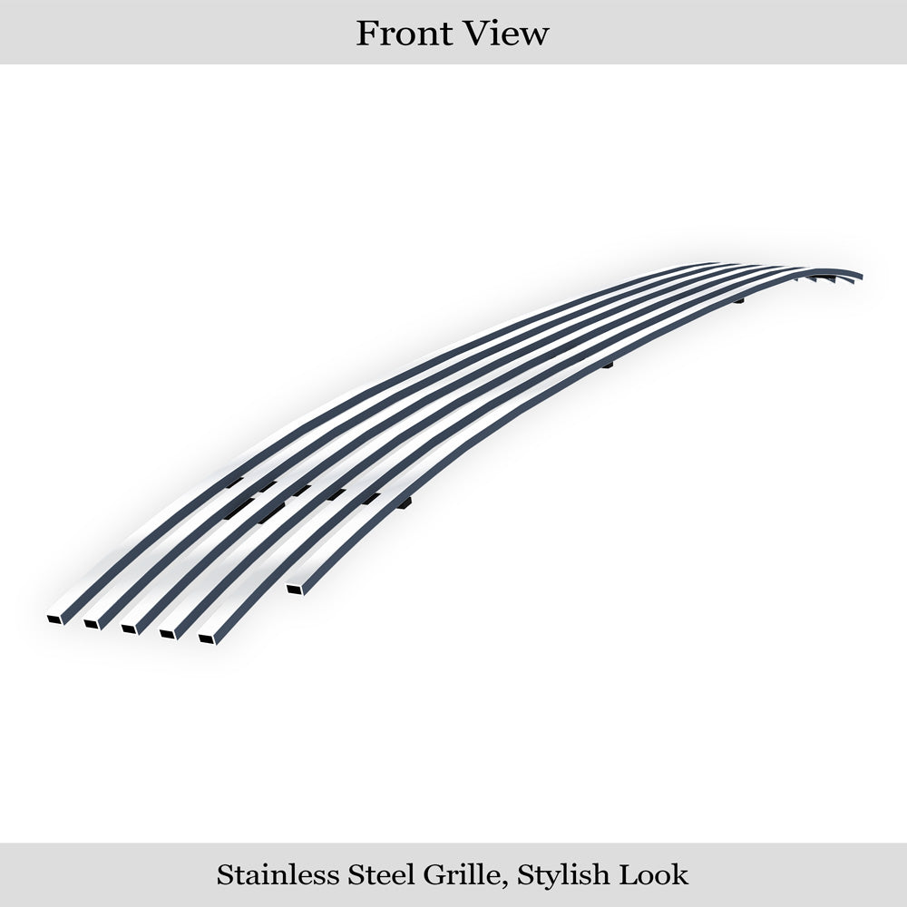 APS GR08FEJ05S Lower Bumper Stainless Steel Billet Grille Fits 2017-2020 Honda Ridgeline